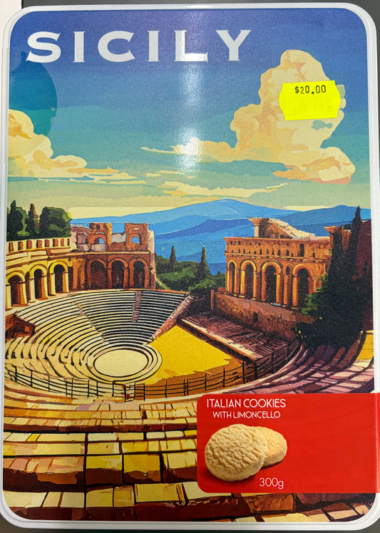 IN STORE ONLY - Italia in Scatola Italian Cookies with Limoncello 300g (Best Before 09-09-2026)