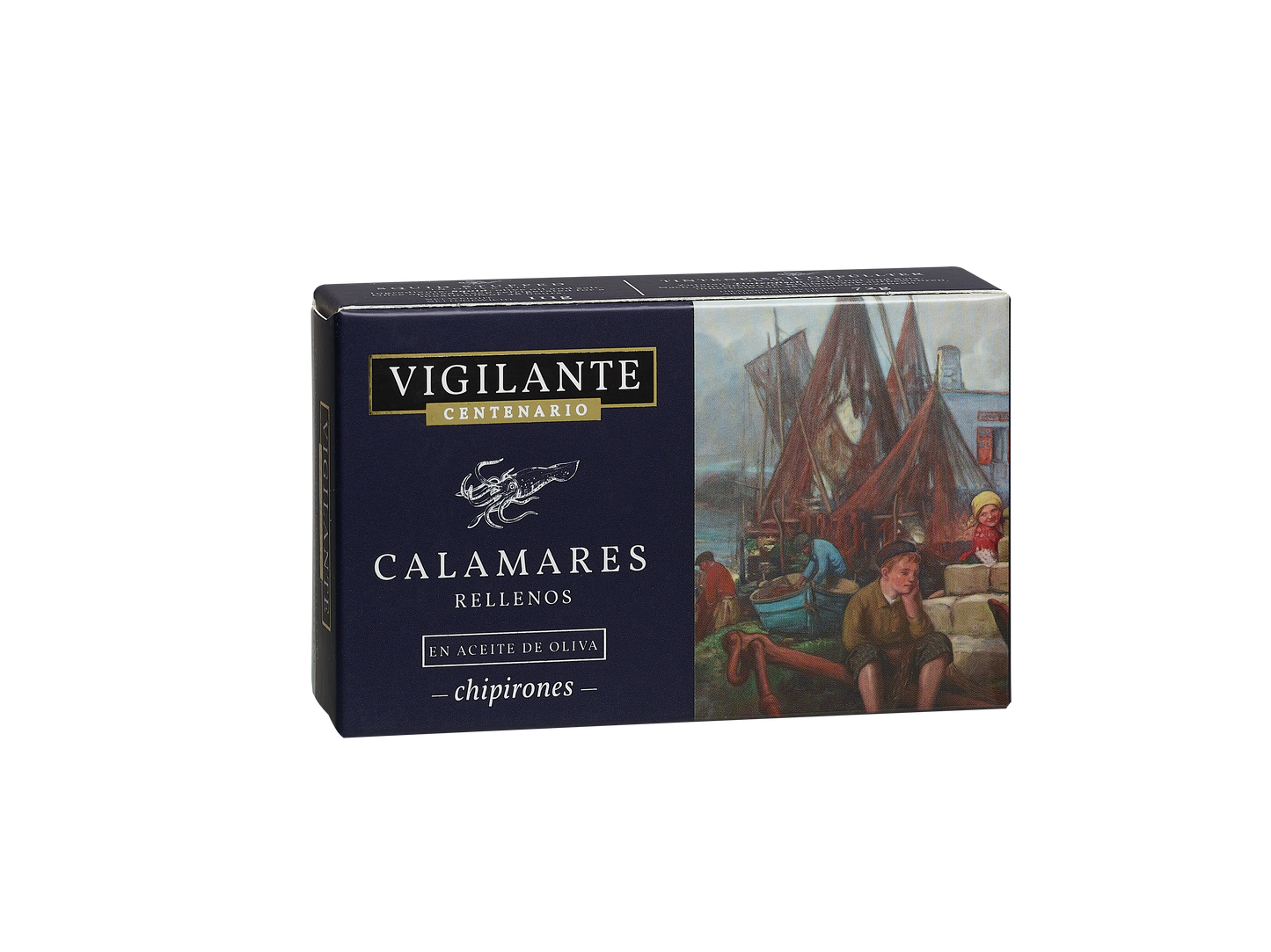 Vigilante Centenario Calamares Rellenos En Aceite de Oliva 111g