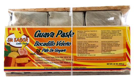 Su Sabor Guava Paste Bocadillo Veleno 850g