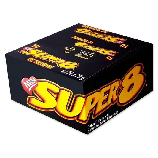 Super8 Chocolate Wafer Box 24
