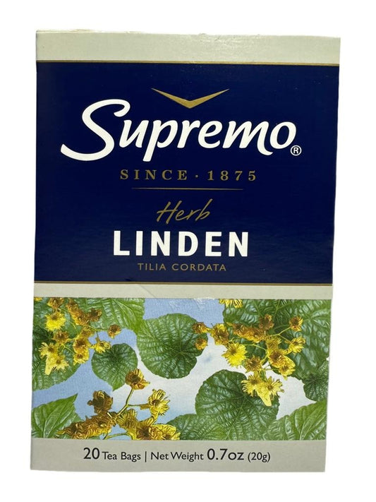 Supremo Herb Linden tea bags 20g
