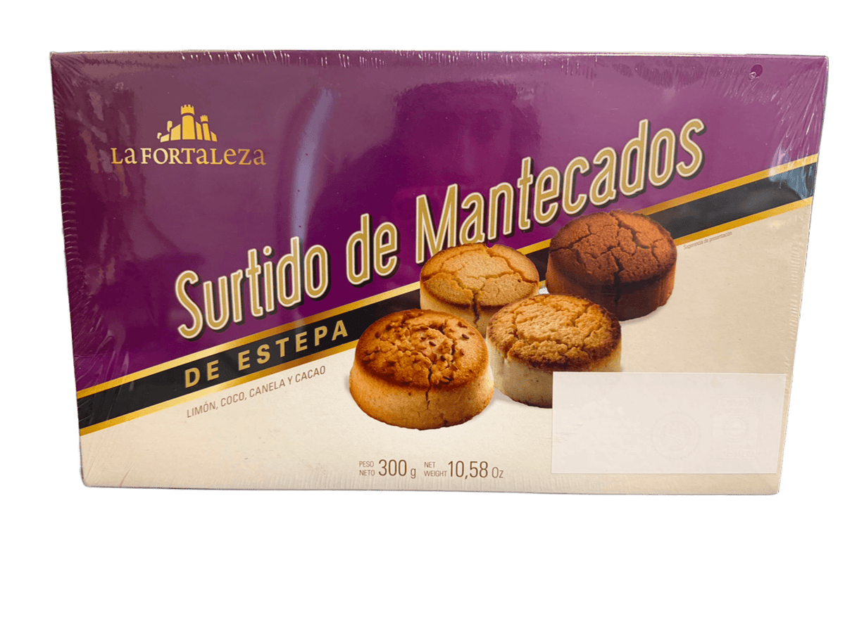 La Fortaleza Mantecados (Cinnamon, Lemon, Cacao & Coco) NO MANTECA 300g