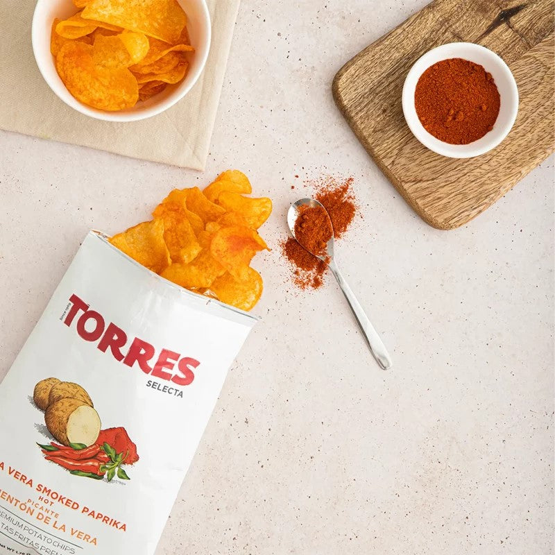 Torres Selecta De la Vera Smoked Paprika Hot - Pimenton de la Vera Picante 150g (Best Before 17-12-2026)