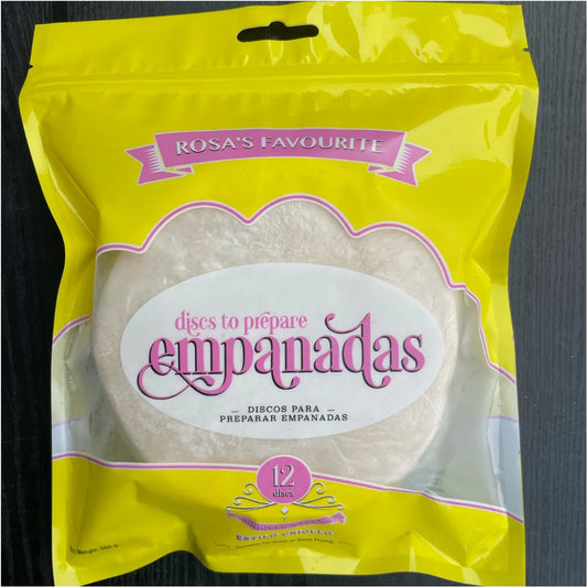 ONLY IN STORE - Rosa's Favourite Empanadas Disc- Tapas de empanada  504g