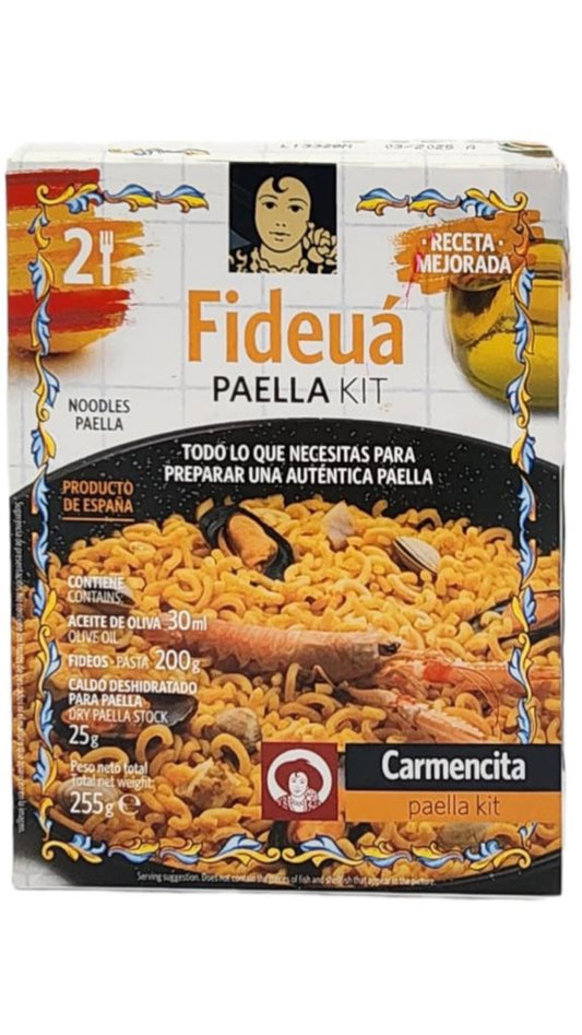 Carmencita Fideua Noodles Paella Kit 255g (Best Before 01-04-2025)