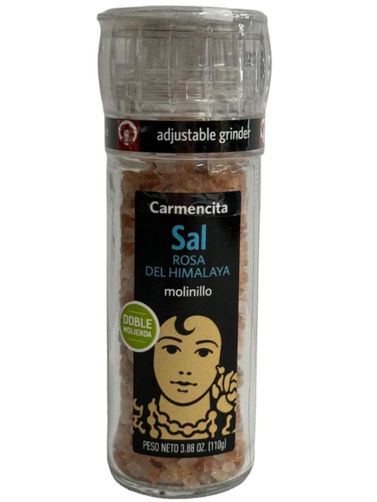 Carmencita Himalaya Pink Salt Grinder 110g