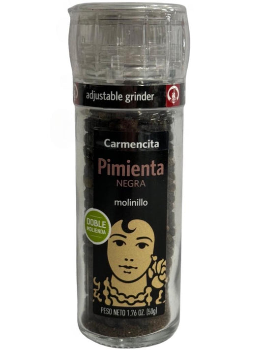 Carmencita Black Pepper Grinder 50g (Best Before 01-02-2026)