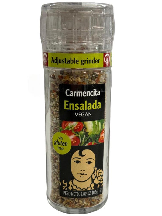 Carmencita Vegan Salad Seasoning Grinder 82g