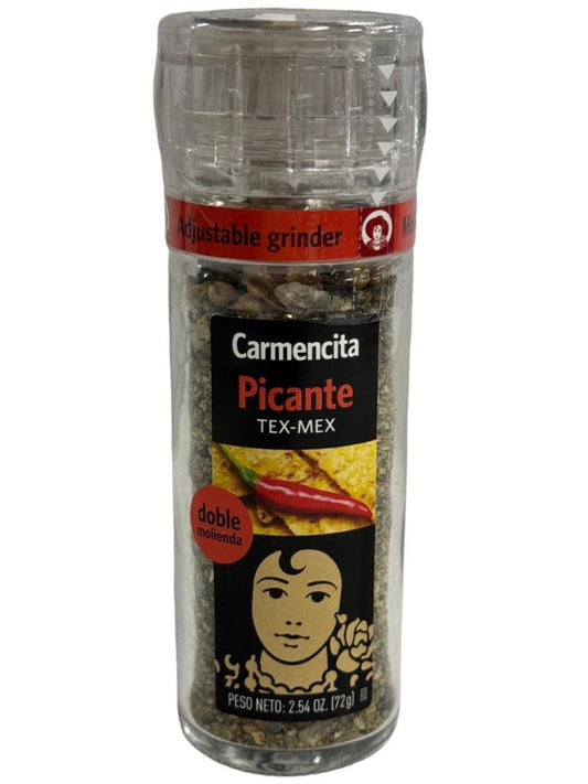 Carmencita Spicy Tex Mex Seasoning Grinder 72g (Best Before 01-03-2026)