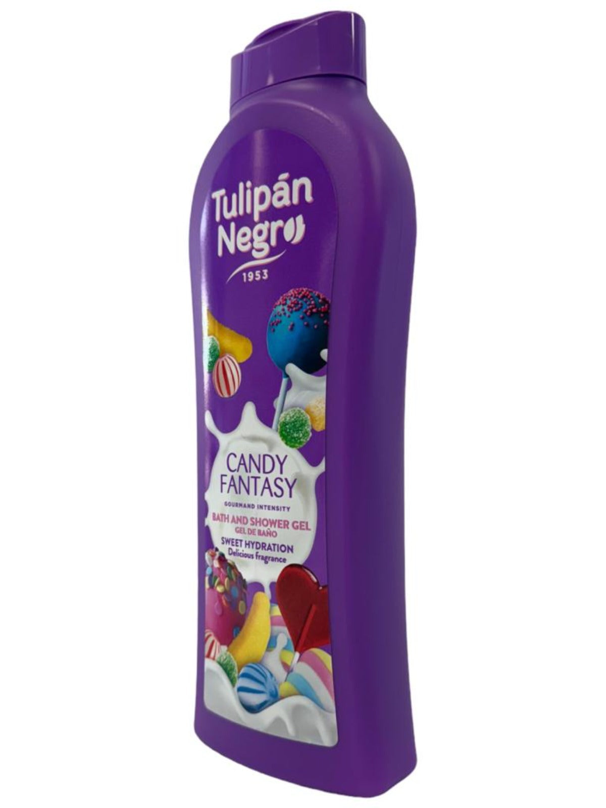 Tulipan Negro Candy Fantasy Spanish Bath And Shower Gel 650ml