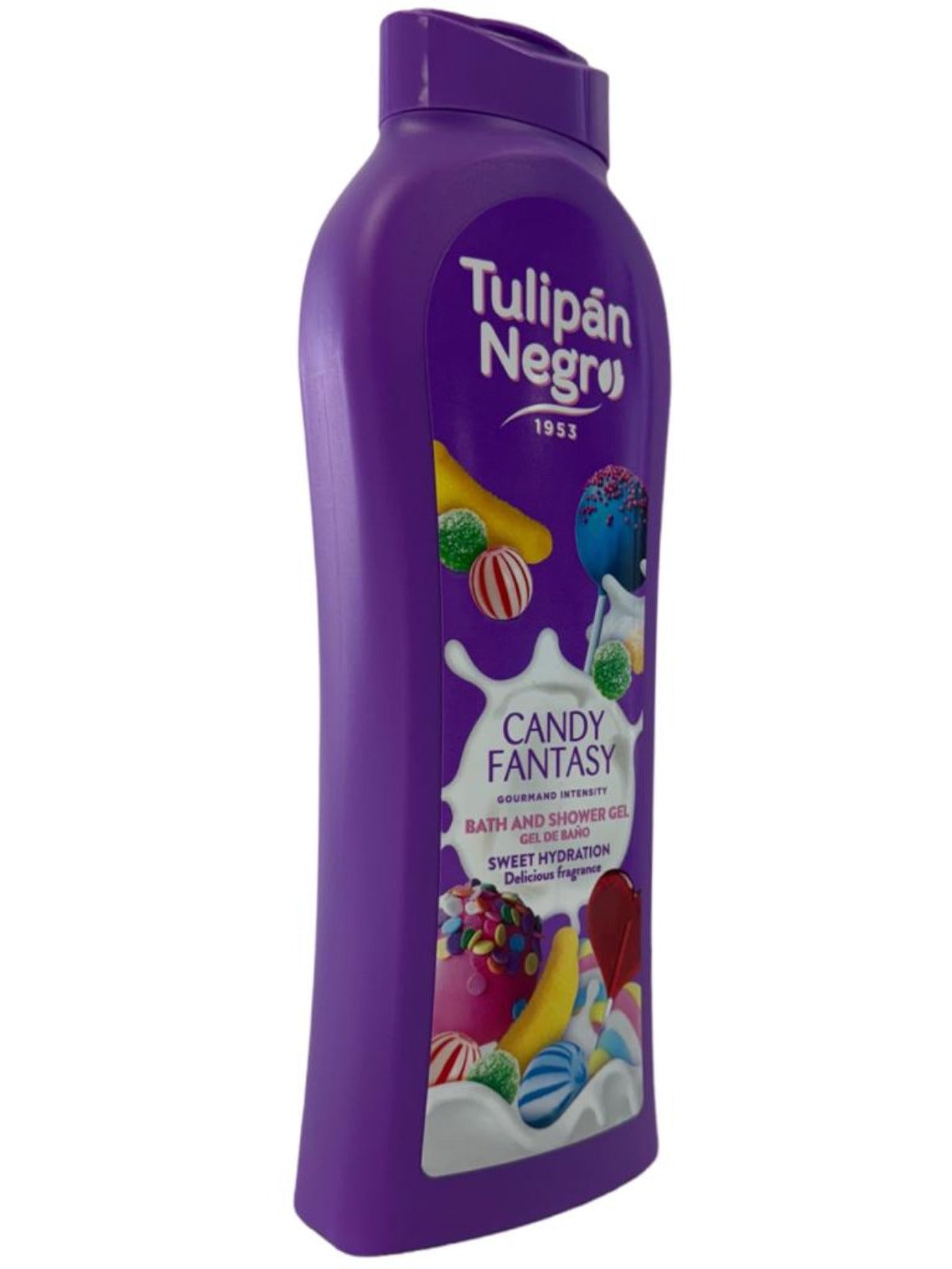 Tulipan Negro Candy Fantasy Spanish Bath And Shower Gel 650ml