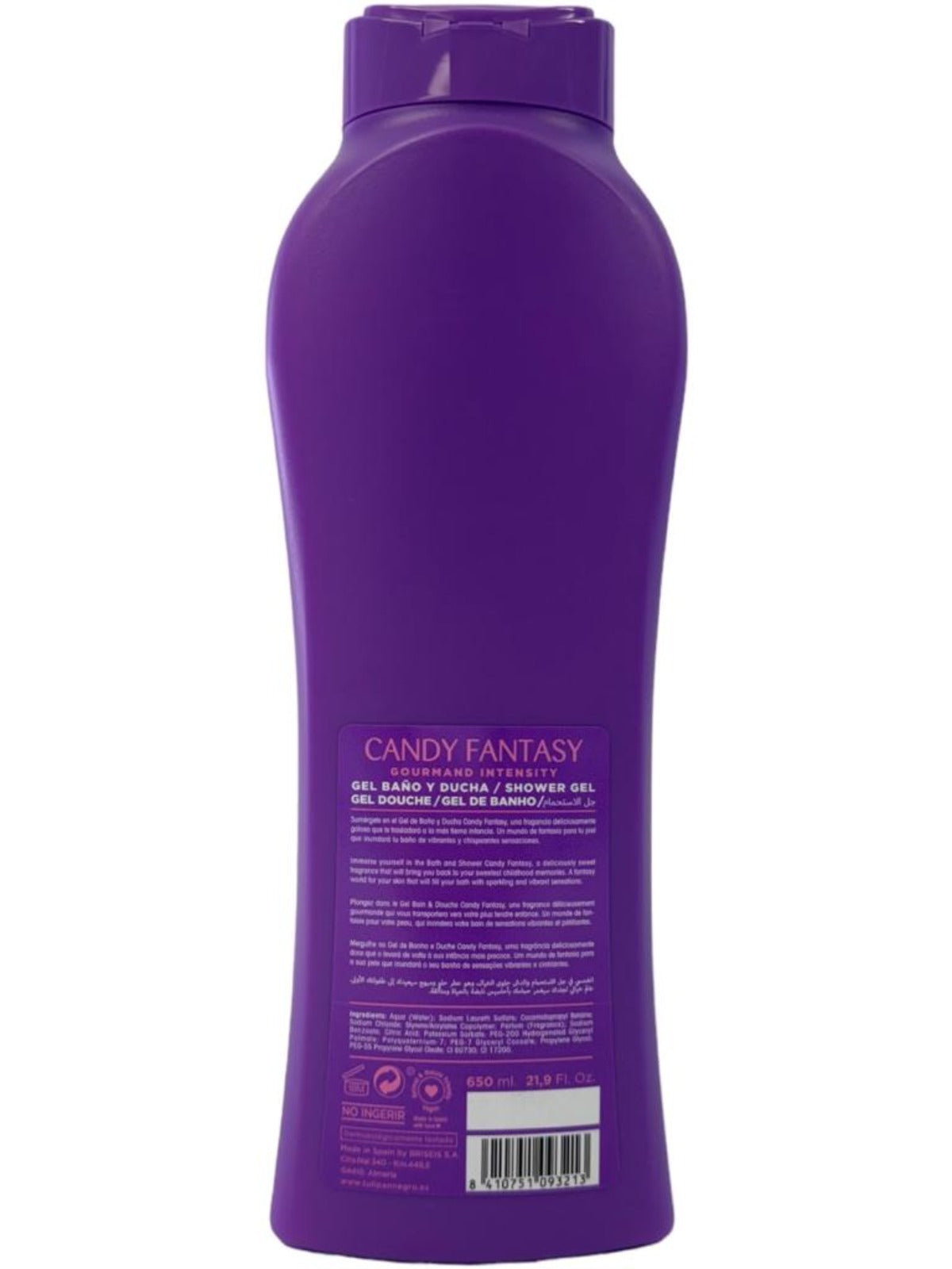Tulipan Negro Candy Fantasy Spanish Bath And Shower Gel 650ml