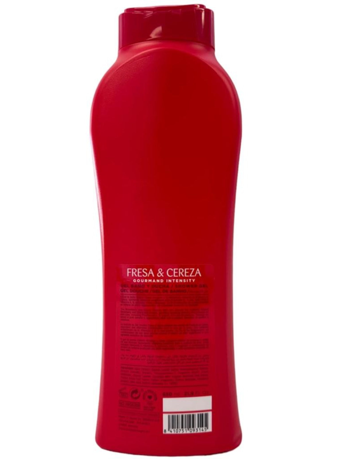 Tulipan Negro Strawberry and Cherry Spanish Bath And Shower Gel 650ml
