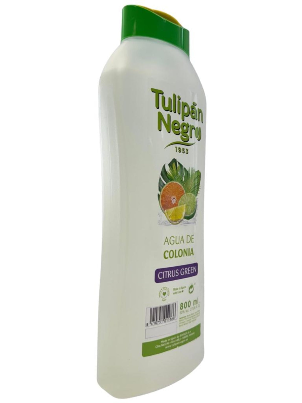 Tulipan Negro Agua de Colonia Citrus Green 800ml