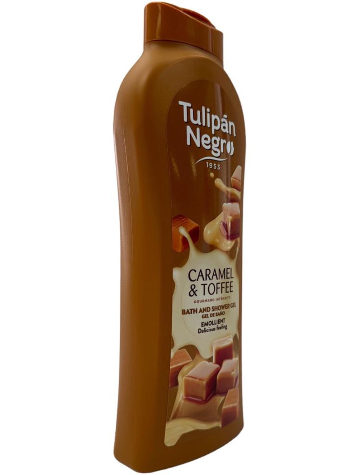 Tulipan Negro Caramel & Toffee Spanish Bath And Shower Gel 650ml