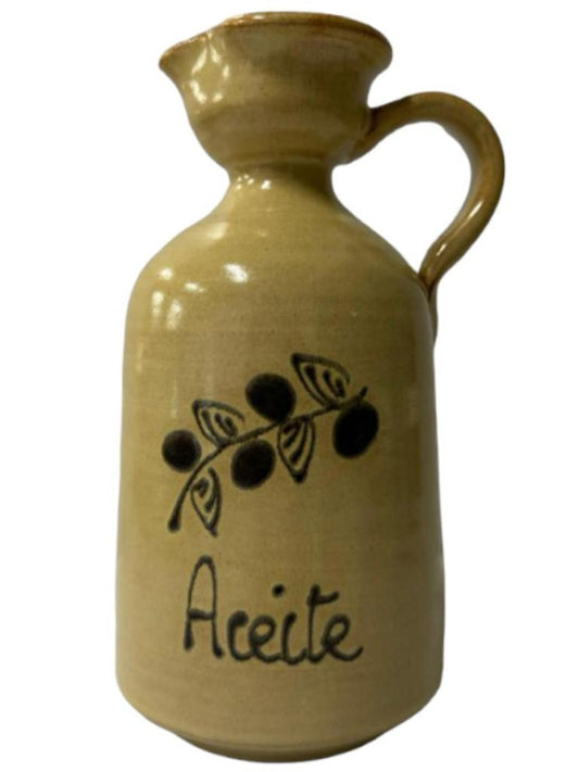 HP Padilla Juego Aceite Spanish Jug for Oil Gres Stone-Wash Glaze Finish 500ml