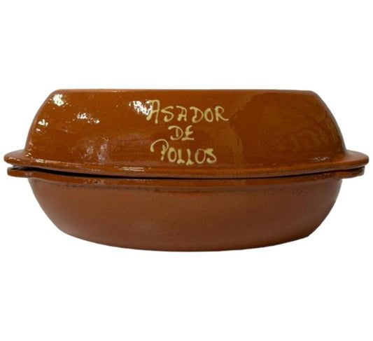 HP Padilla Barco Casuela Spanish Terracotta Chicken Dish L- 36cm,  H- 14cm, W- 18cm