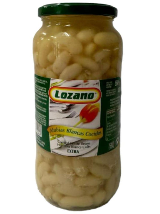 Lozano Alubias Blancas Cocidos 560g (Best Before 20-02-2028)