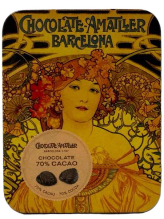 Chocolate Amatller 70% Cocao Dark Chocolate  60g