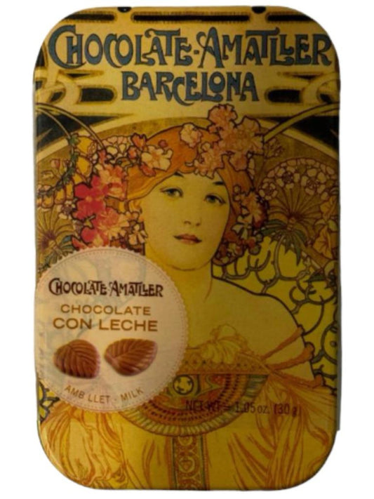 Chocolate Amatller Milk Chocolate 30g