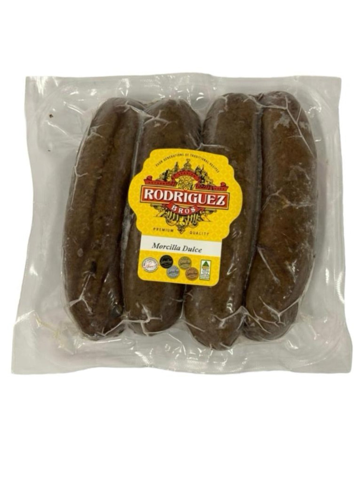 FROZEN AVAILABLE IN STORE ONLY - Morcilla Dulce (Sweet) 4 piece pack frozen