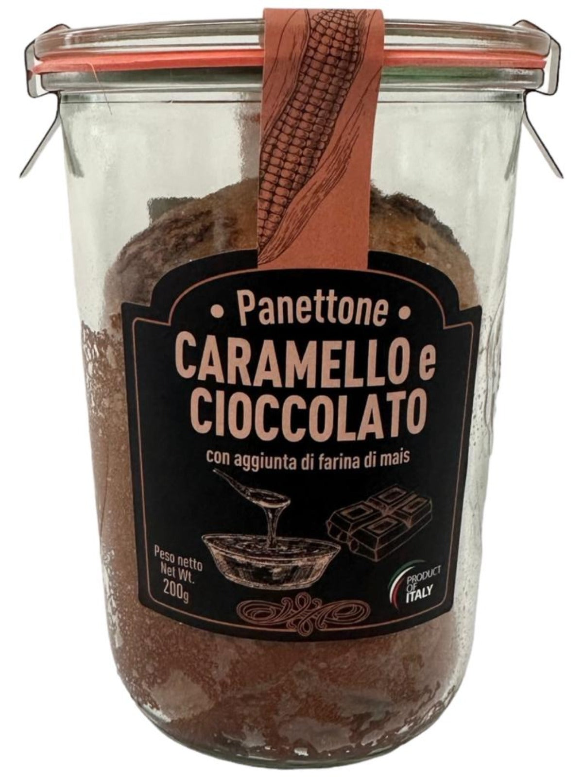 Cordero Panettone Caramello e Cioccolato Caramel and Chocolate Italian Cake 200g