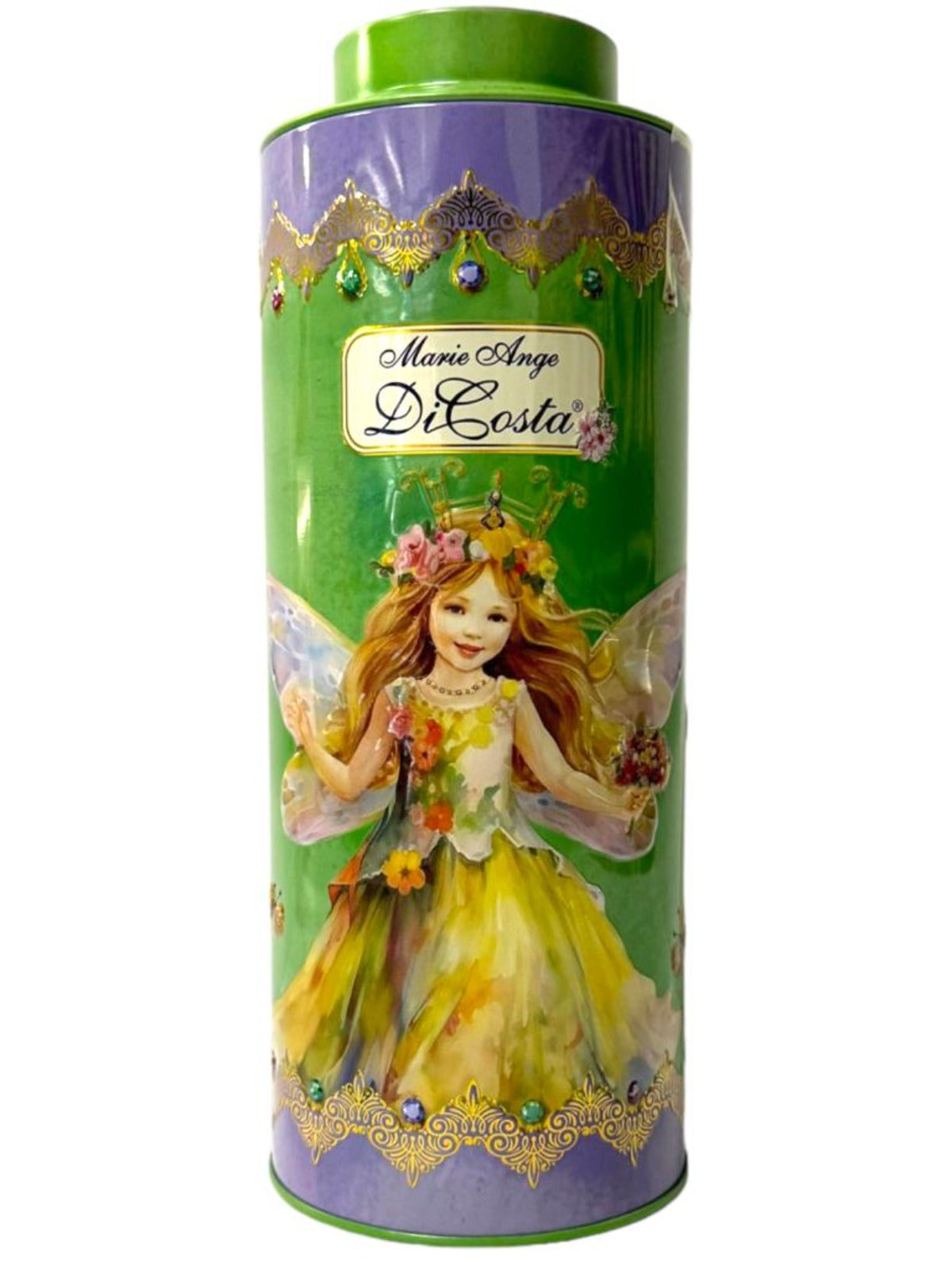 Marie Ange di Costa Flower Fairy Italian Butter Cookies—Il Cilindretto in Lime 150g