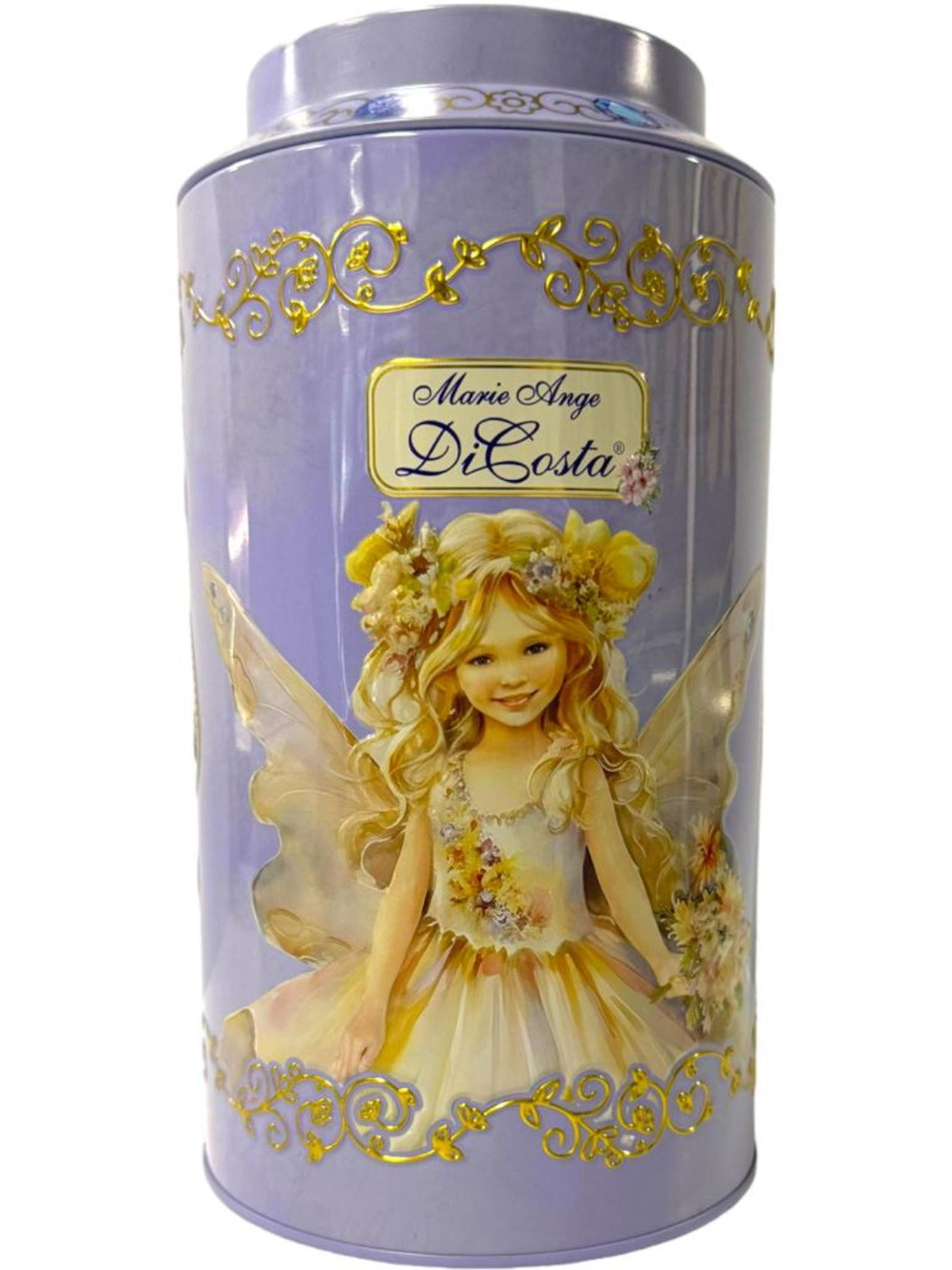 Marie Ange di Costa Flower Fairy Italian Butter Cookies—Il Cilindro in Lavender 250g
