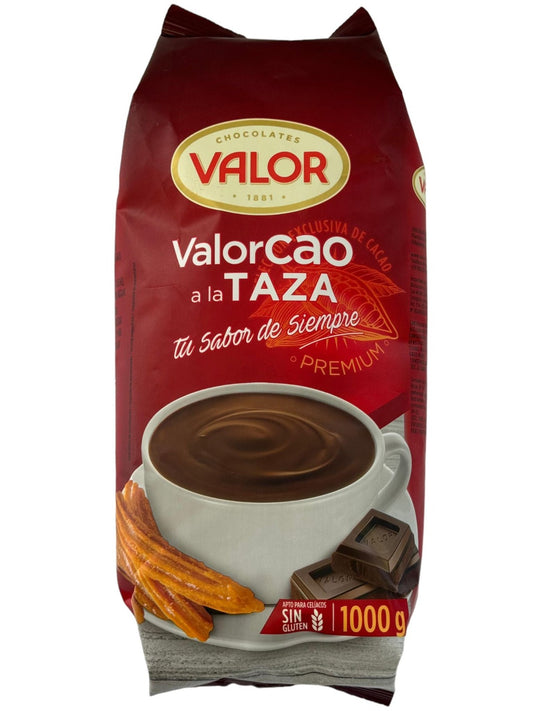 Valor Spanish Drinking Chocolate for Churros 1kg (Best Before 30-11-2025)