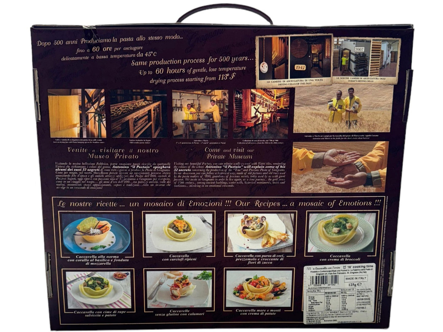 La Fabrica Della Pasta Gragnano Pasta Gift Box