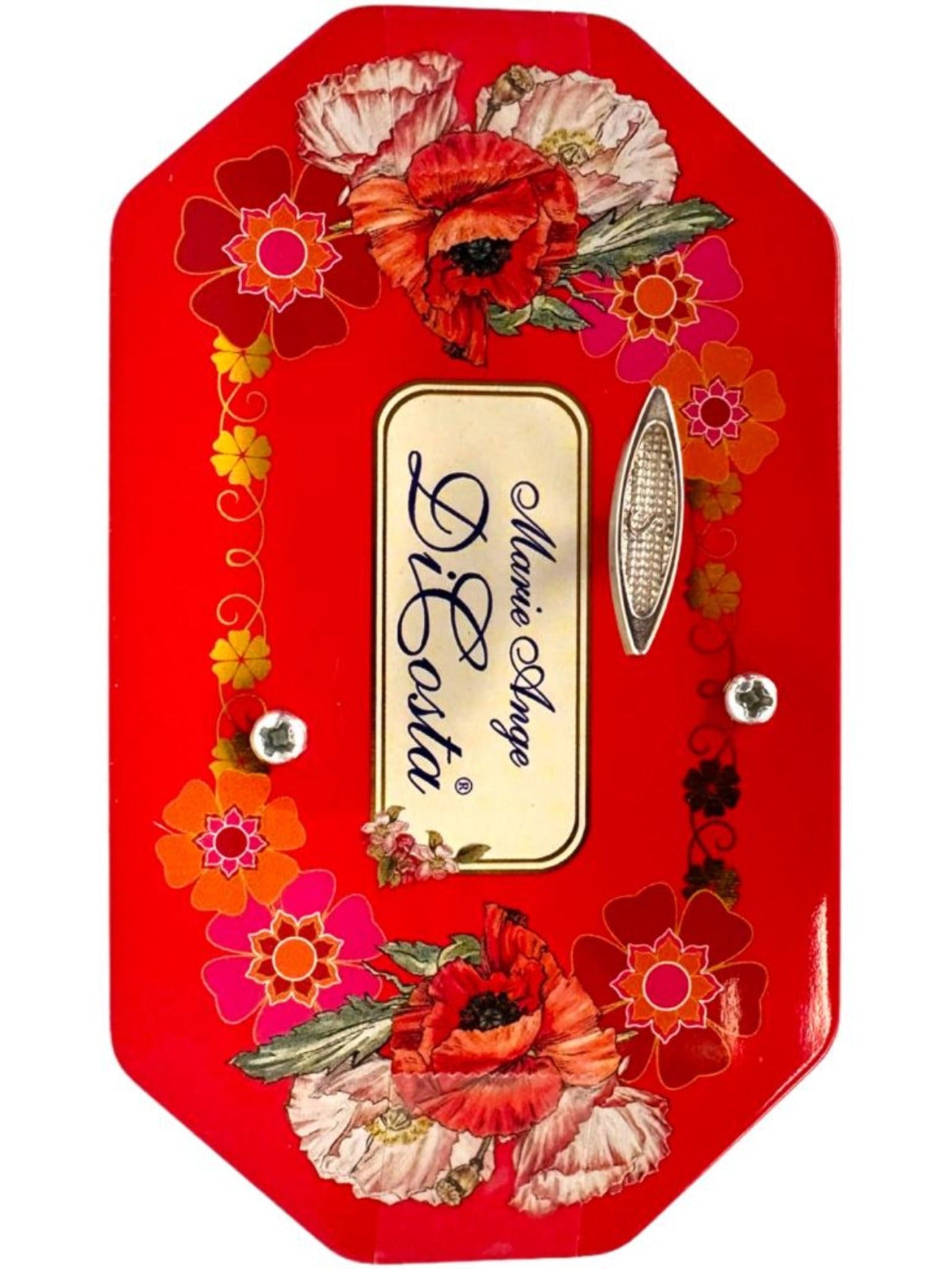 Marie Ange di Costa Flower Fairy Music Box With Italian Butter Cookies—Il Incantesimo in Scarlet 150g
