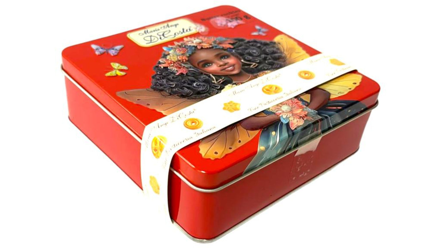 Marie Ange di Costa Flower Fairy Italian Butter Cookies—La Principessa in Red 100g
