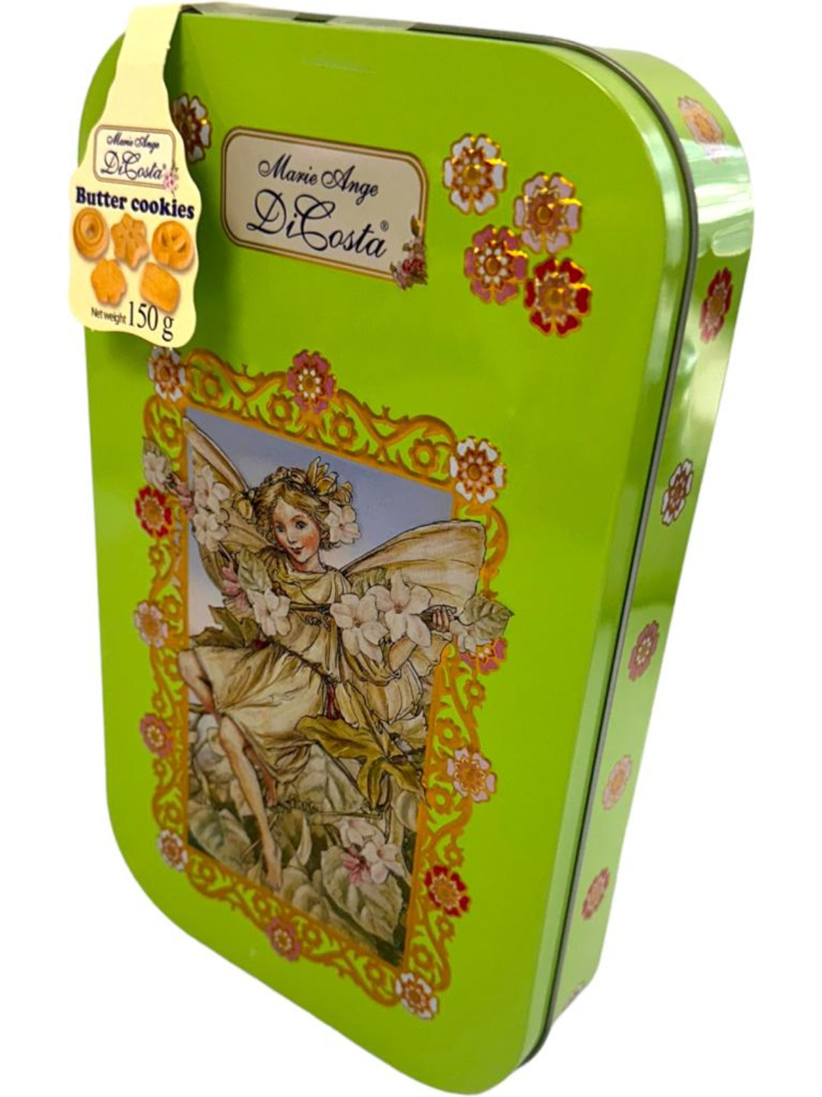 Marie Ange di Costa Flower Fairy  Italian Butter Cookies—Il Bellezza in Lime 150g
