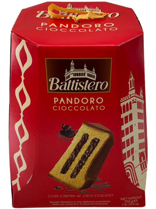 Battisero Cioccolato Panettone Italian Chocolate Cake 750g
