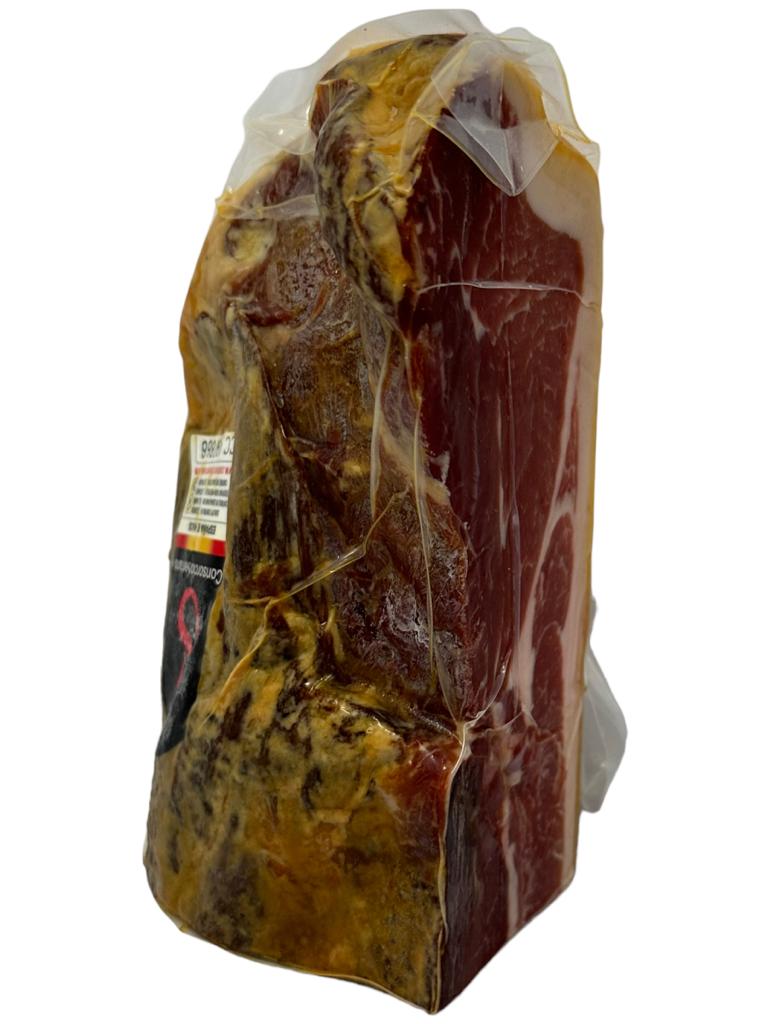 Espana y Hijos Jamon Serrano Quarter Leg Piece random weight approx. 2kg packet. Regular price $75.00 [You are guaranteed to receive at least 1.950kg of product, equivalent price of $38.46 per kg.]