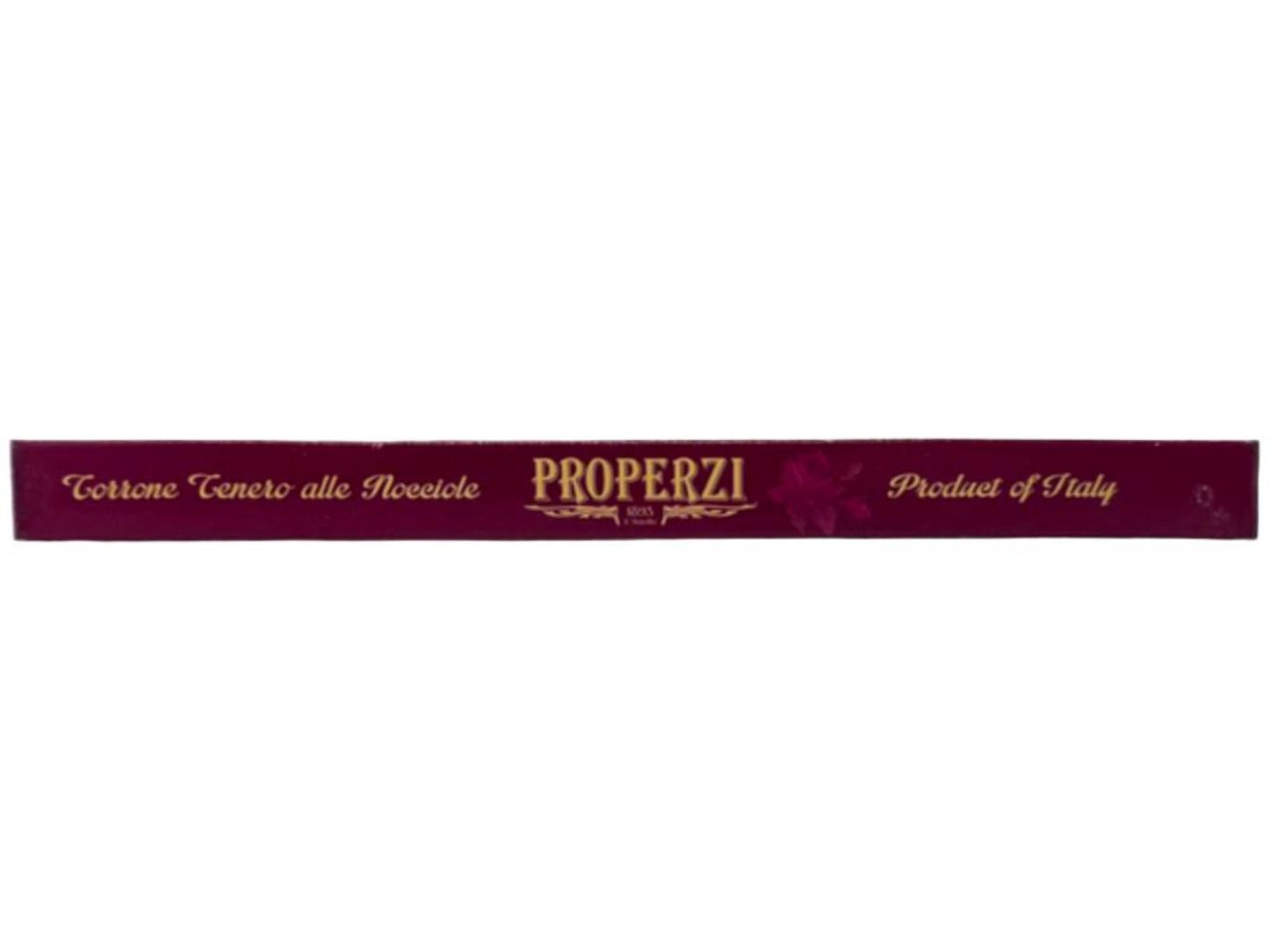 Properzi Italian Soft Nougat Candy With Hazelnuts 200g - 2 Pack Total 400g Best Before End of February 2025