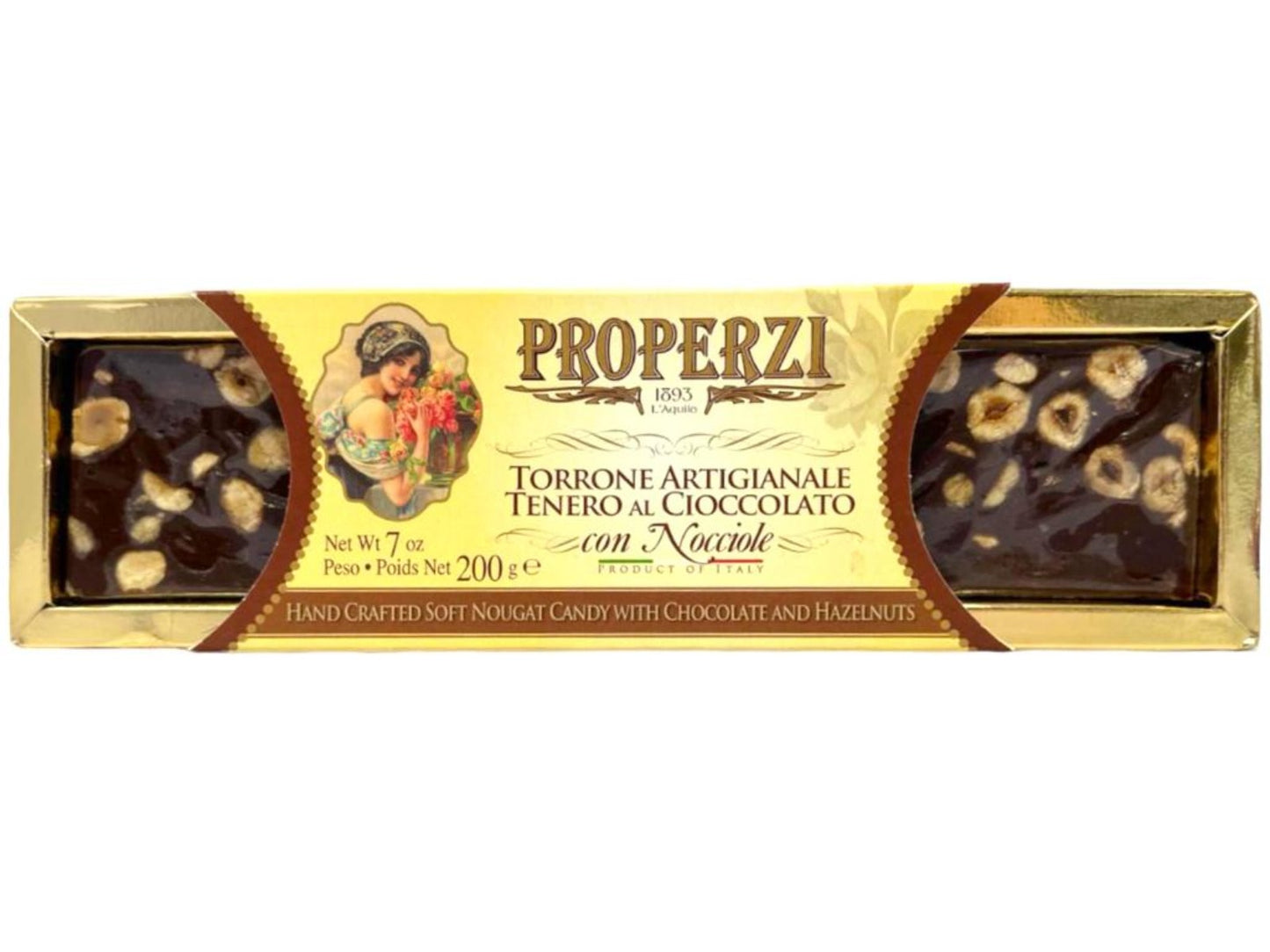 Properzi Italian Hand Crafted Soft Nougat Candy -2 Pack 200g Each Total 400g Best Before End Of Feb 2025