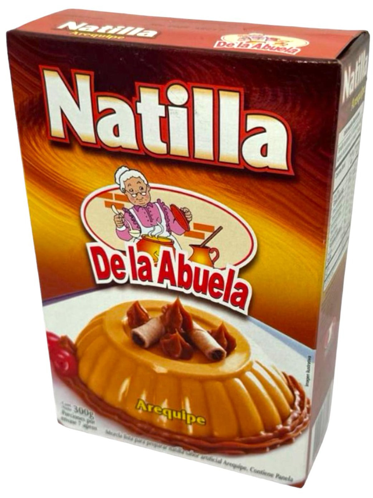 De la Abuela Natilla Arequipe Colombian Caramel Pudding 300g Use By November 2025