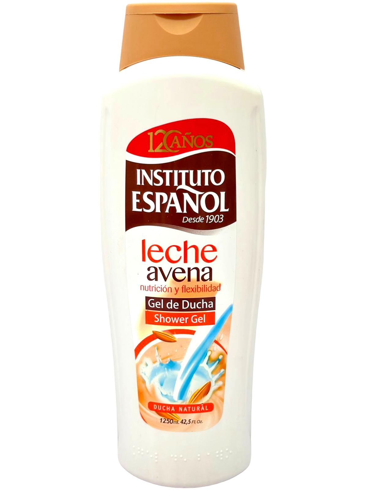 Instituto Espanol Leche Avena Gel de Ducha Spanish Body Soap 1250ml