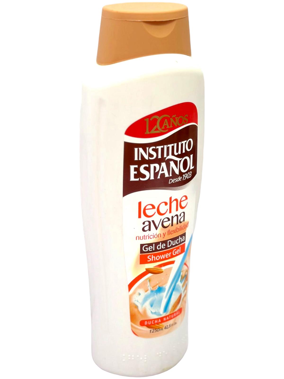 Instituto Espanol Leche Avena Gel de Ducha Spanish Body Soap 1250ml