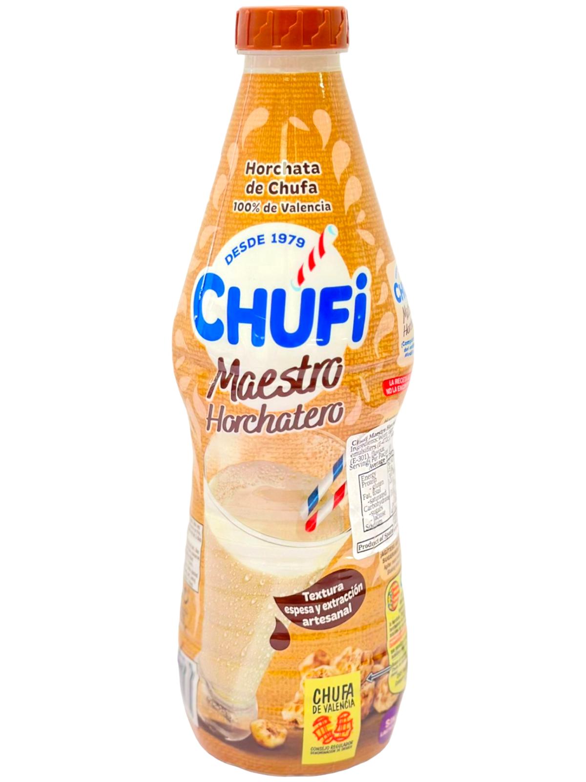 Chufi Maestro Horchata Spanish Tigernut Drink 1 litre Intense Flavour