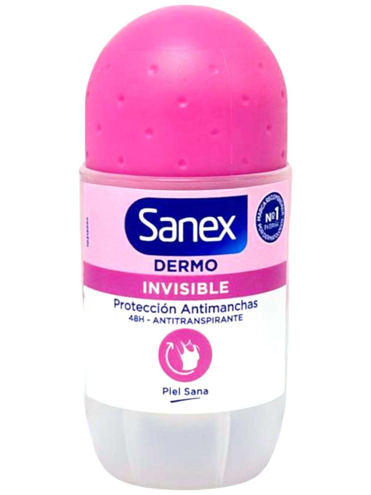 Sanex Dermo Invisible Roll On Deodorant 50ml