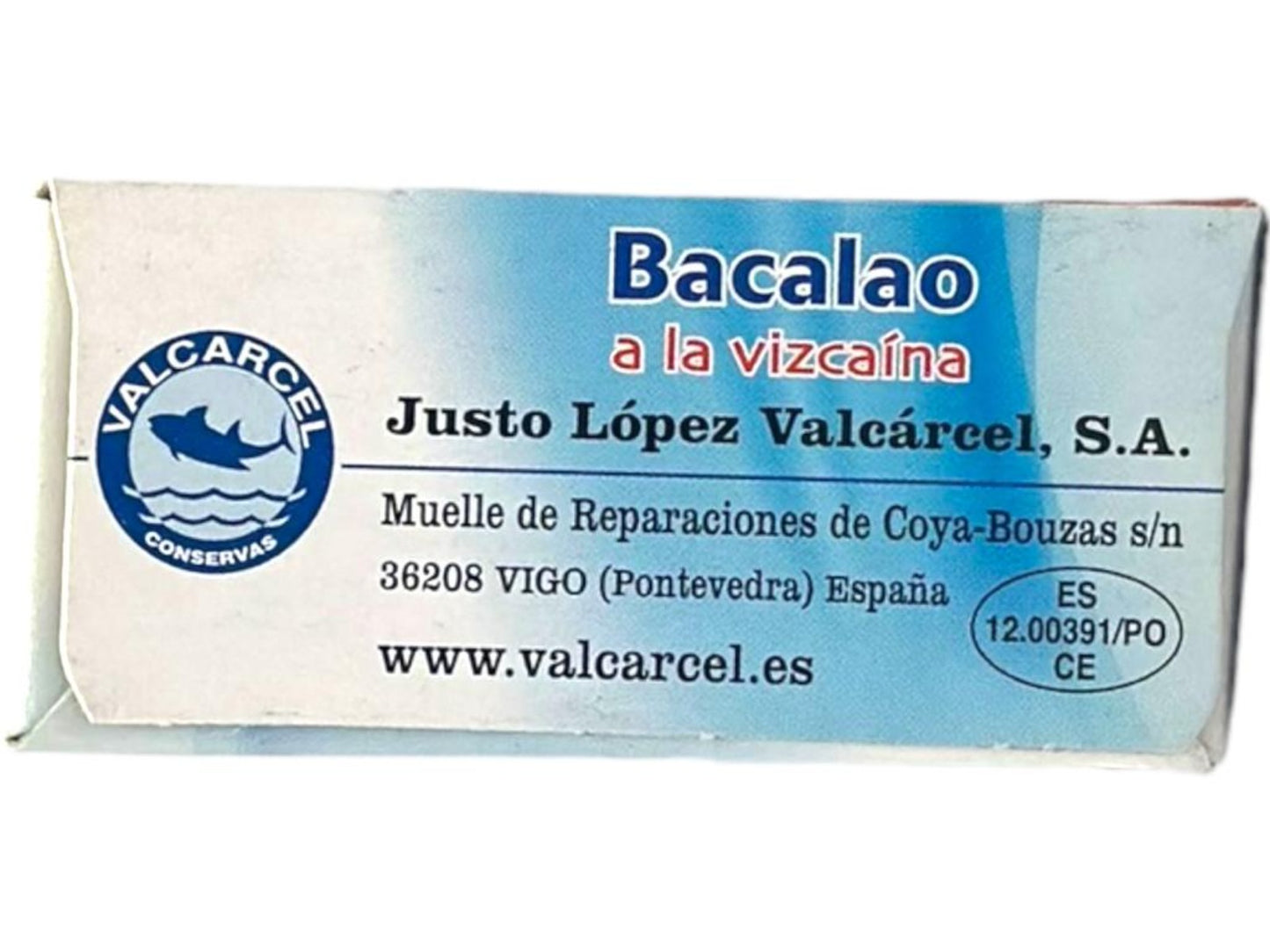 Vigilante Bacalao a la Vizcaina - Cod-Fish in Biscayan Sauce 115g