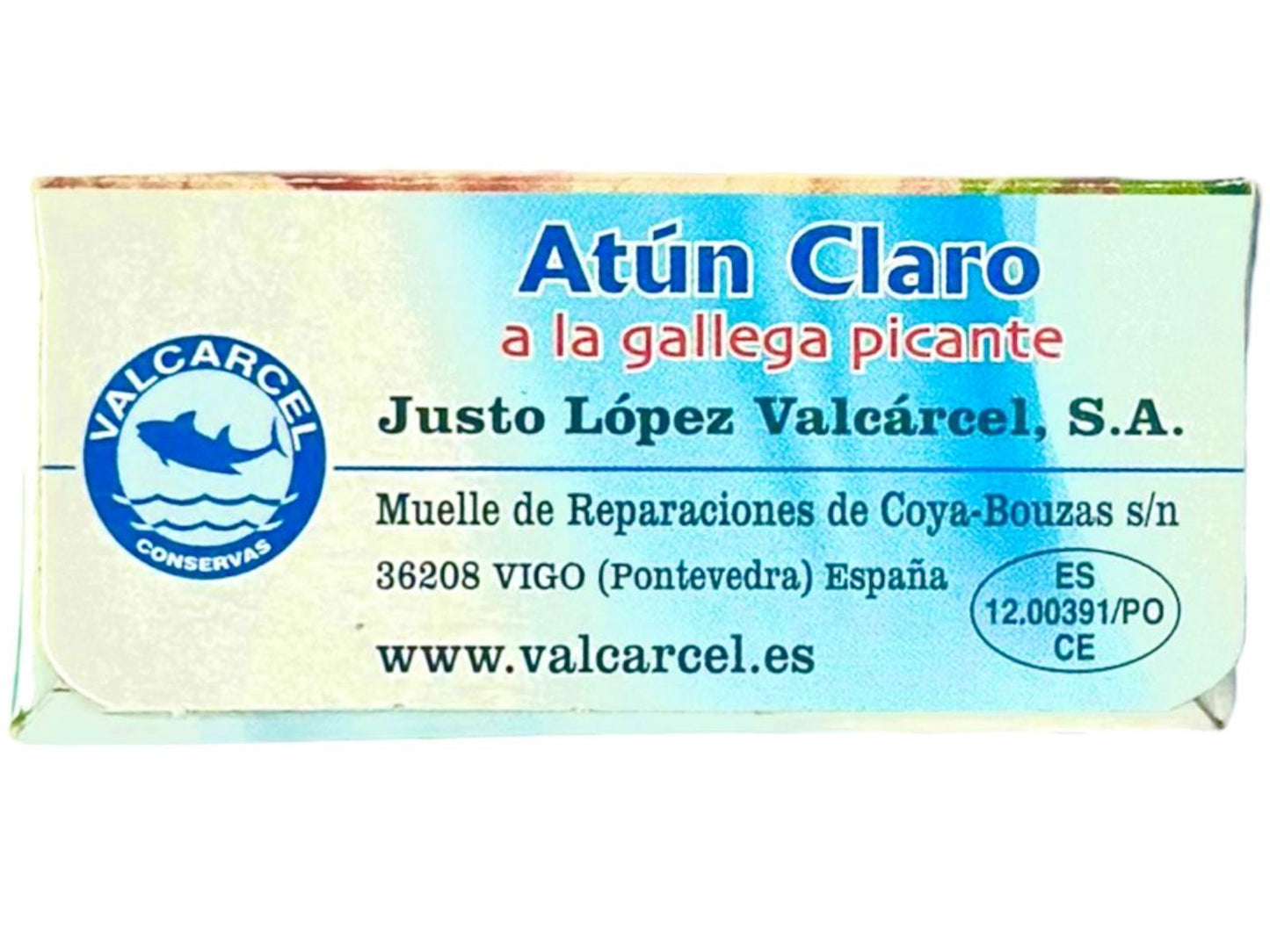 Vigilante Atun Claro a la Gallega Picante Spain - Yellowfin Tuna in Hot Galican Sauce 115g