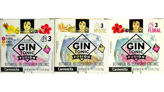Carmencita Spanish Infusions For Gin Tonic Mix Pack- 3 Pack Total 25g