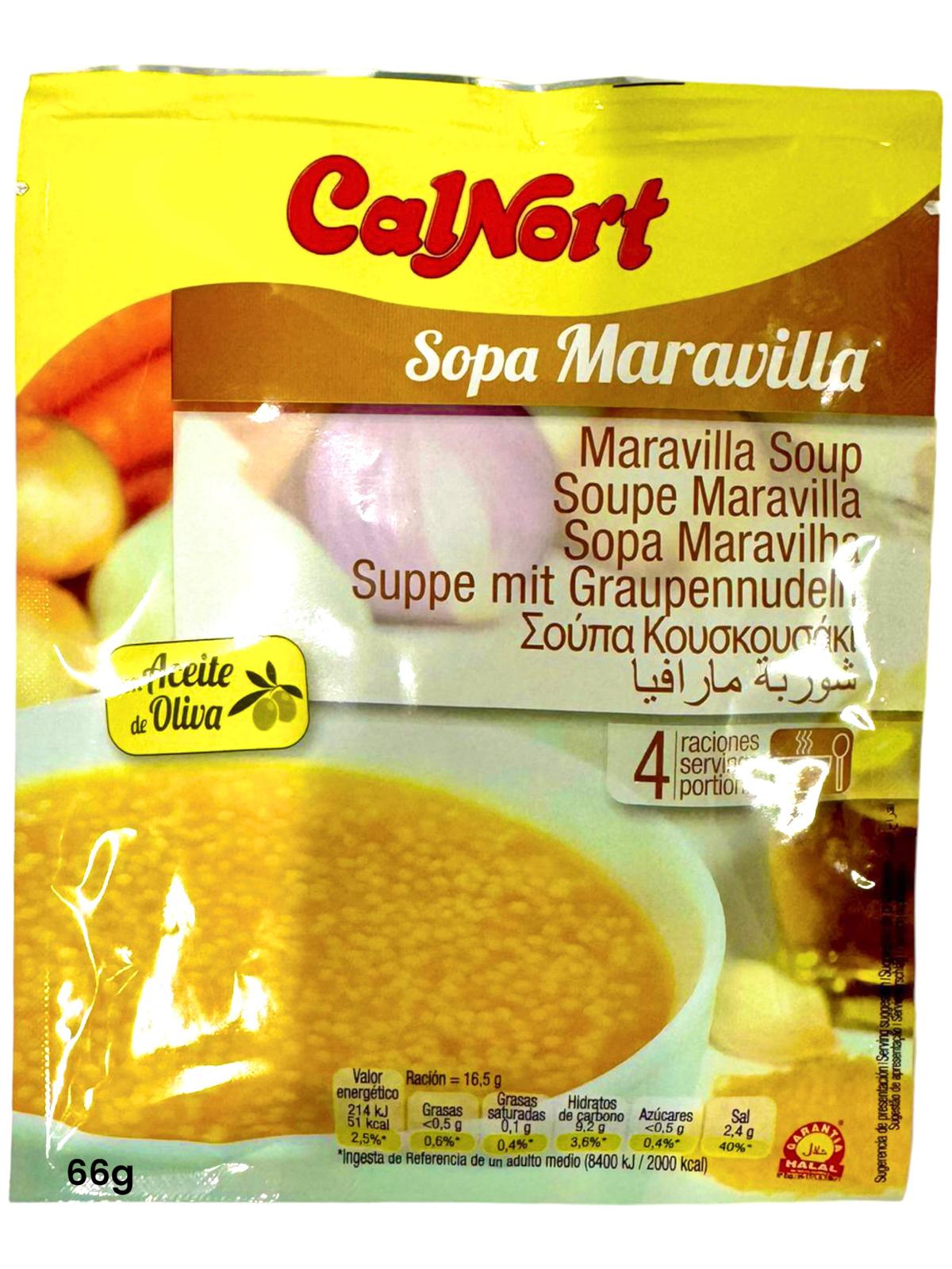 Calnort Sopa Maravilla Soup 66g