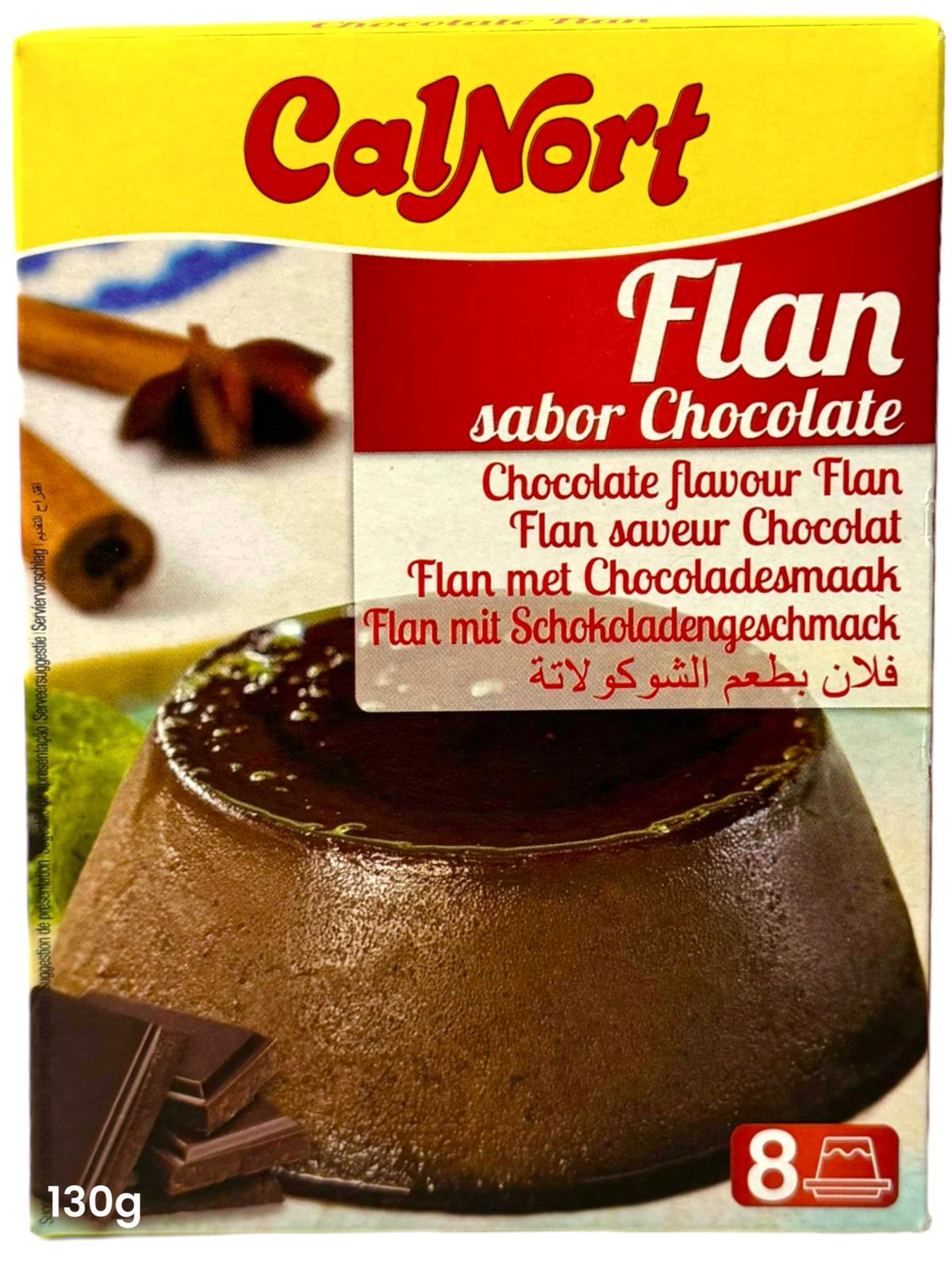 Calnort Chocolate Flavour Flan 130g