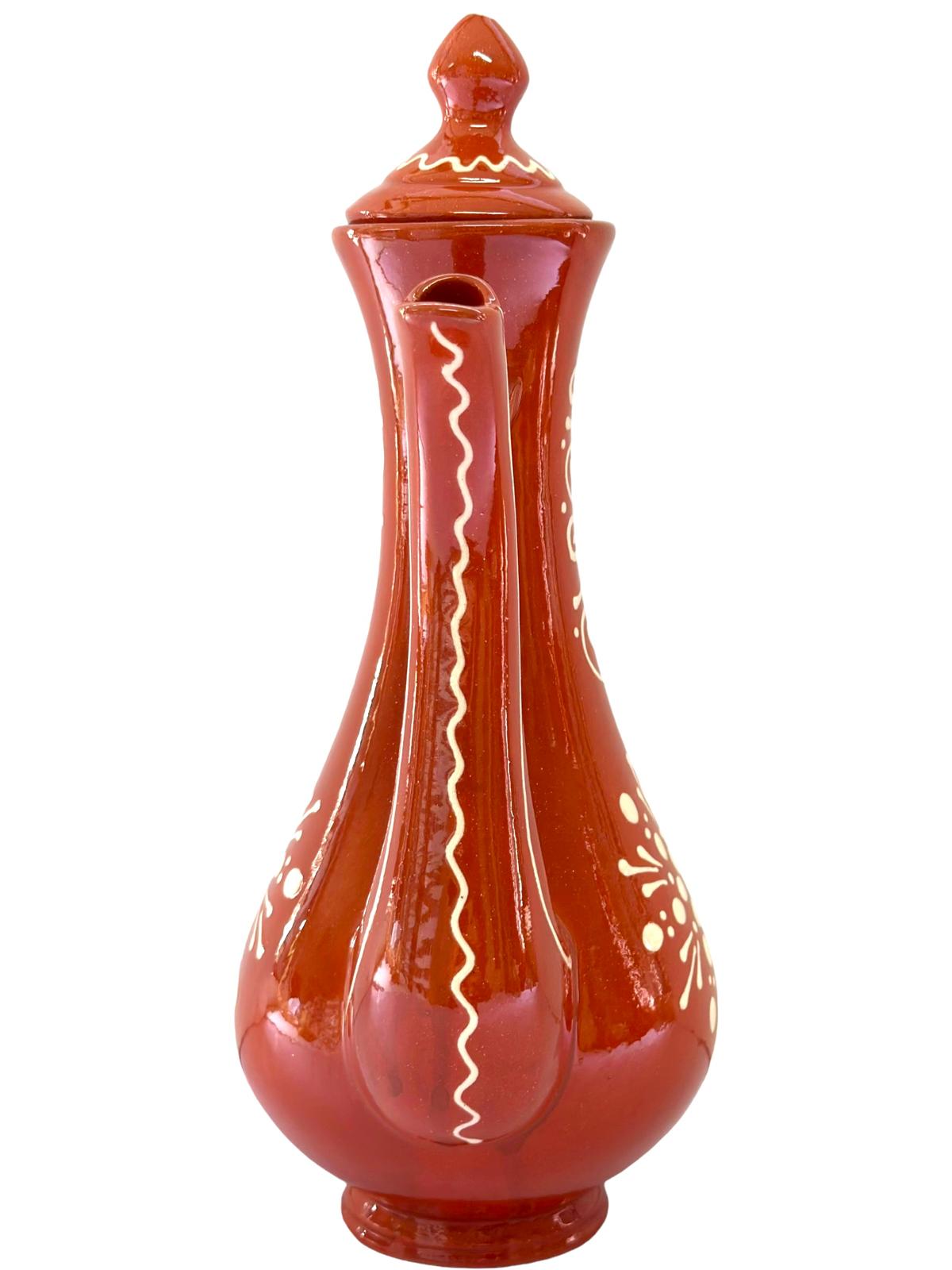 Hi Tea Pot Edgar Picas Bule Regional 1 Portuguese Terracotta High Tea Pot ...