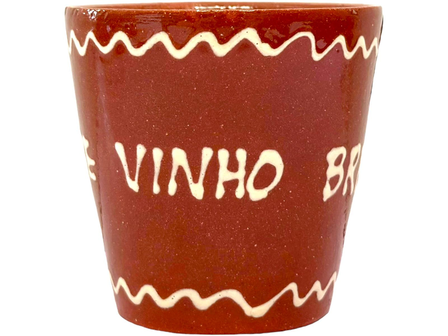 Edgar Picas Copo Direito Bebe Vinho Branco Portuguese Terracotta Mug 8.5cm x 9cm