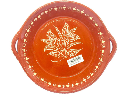 Edgar Picas Frigideira Regional 4 Portuguese Terracotta Frying Pan - 34cm x 30cm x 5cm